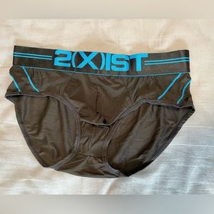 Black & Blue 2xist Lightweight Sports Brief